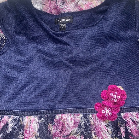 Girls Zunie dress size 5 - Picture 6 of 11
